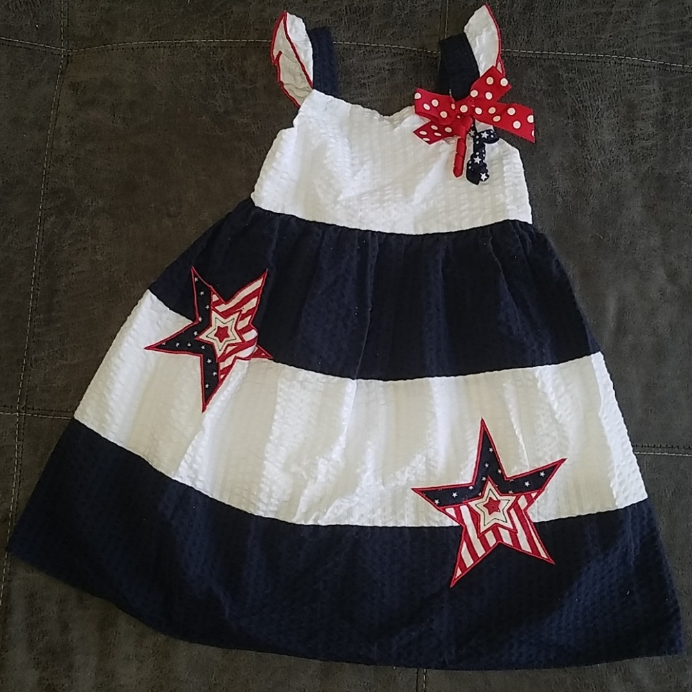 Girls Patriotic Dress